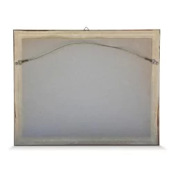 A work \"View of the castle of Nyon\" signed Constant Bourgeois (1767-1841) 1820