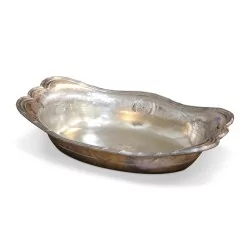 Bassin Louis XVI en argent (890 gr). Armoiries Française, poinçonné. Paris