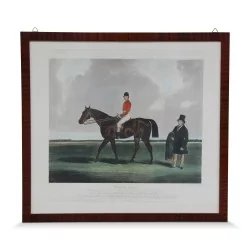 A "horse" work representing the grand winner of the national race