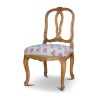 A richly carved Louis XV walnut seat. Bernoise. - Moinat - Chairs