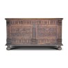 A richly carved walnut sideboard from Thierrens. Switzerland - Moinat - Buffet, Bars, Sideboards, Dressers, Chests, Enfilades