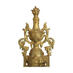 Une paire de luminaire en bronze,vers 1870. Non électrifié