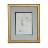 A watercolor \"Portrait of birds\" signed René Portocarrero (1912 - 1985), Cuba - Moinat - Painting - Miscellaneous