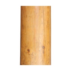 A pair of fir wood columns.