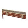 A Louis XVI mahogany server mounted on oak, richly crafted - Moinat - Consoles, Side tables, Sofa tables