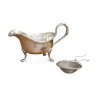 A silver sauce boat. - Moinat - Silverware