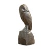 Une statut en bronze "Hibou" signé Robert Hainard (1906-1999). 14/18 fonderie d’art Geya - Moinat - Bronzes