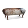 A \"Mountain\" seat in cowhide. England - Moinat - Stools, Benches, Pouffes