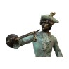 A bronze from Naples \"Hunter and his dogs\" Signed A. Se Luca - Moinat - Bronzes