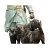 A bronze from Naples \"Hunter and his dogs\" Signed A. Se Luca - Moinat - Bronzes