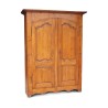 A fir storage unit, two doors, a shelf and five shelves. Vaudoise - Moinat - Cupboards, wardrobes