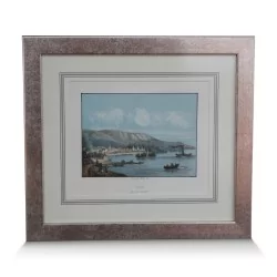 A work \"Rolle, Lake Geneva\" signed Deroy and Müller