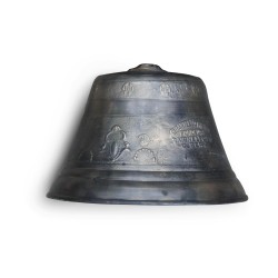 Une cloche de vache \"Chantello frére fonderie Saignelégier\", Berne.