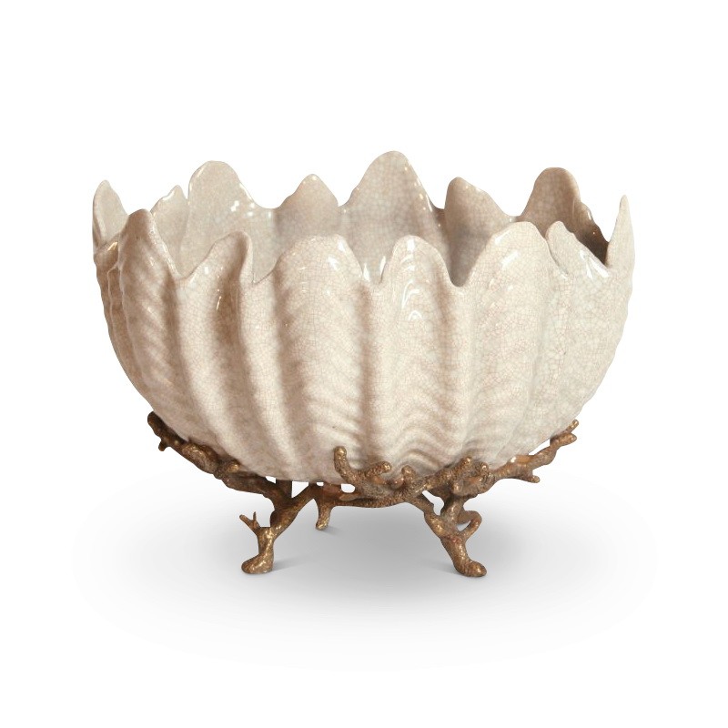 Un accessoire de décoration en porcelaine \"Coquille\". - Moinat - Коробки