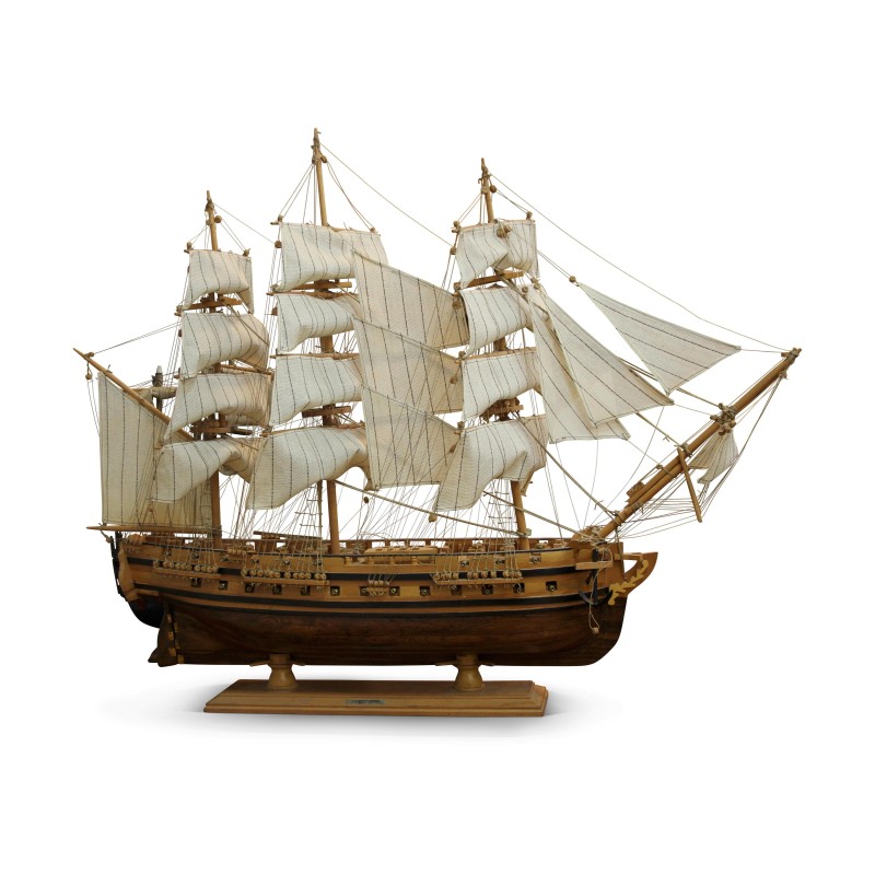 Une maquette de bateau \"Constitution 1797\". - Moinat - Decorating accessories