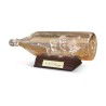 Une bouteille maquette de bateau en verre \"H.M.S Discovery\". - Moinat - Decorating accessories