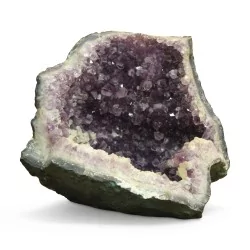 一块紫色的“紫水晶”。