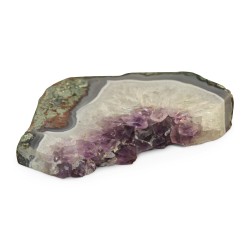 一块紫色的“紫水晶”。