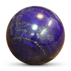 A natural \"Lapis Lazuli\" crystal ball.
