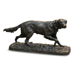 Un bronze "chien de chasse" de  P. J Mene. Paris.