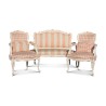 Salon Napoléon III en hêtre bois peint - Moinat - Ensembles