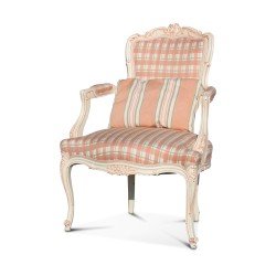 Salon Napoléon III en hêtre bois peint