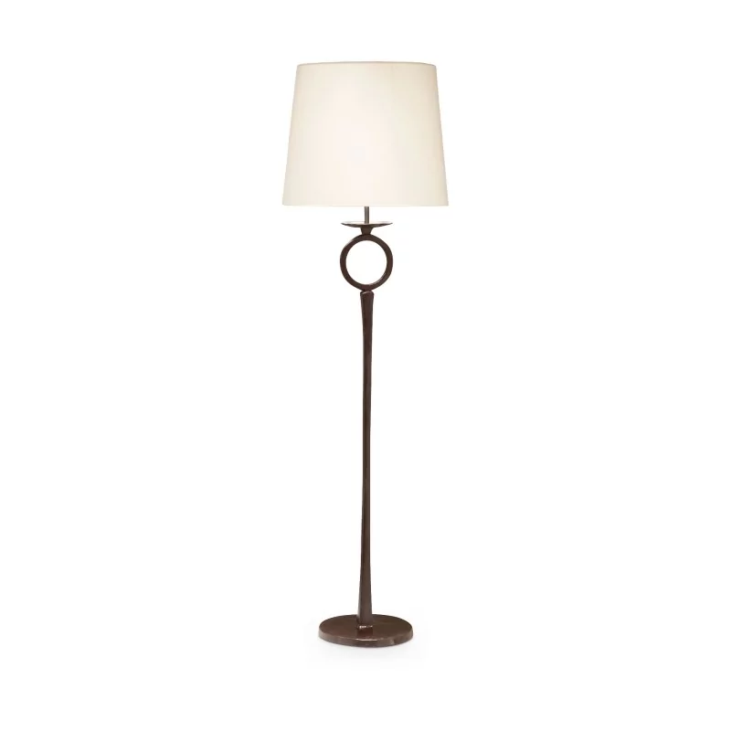 Stehleuchte Modell „Diego“ in Platinbronze - Moinat - Stehlampen Stehleuchte Modell „Diego“ in Platinbronze - Moinat - Stehlampen