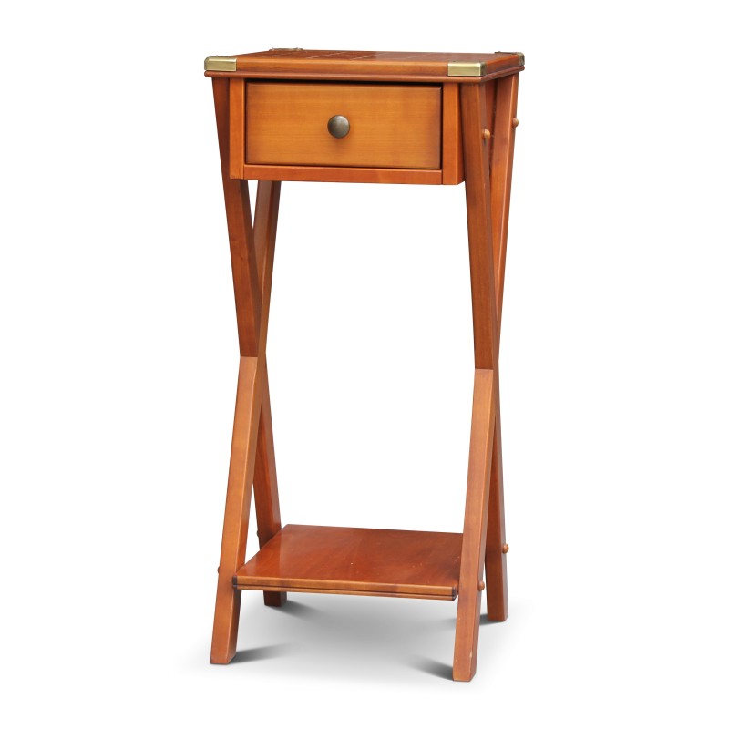 Sellette \"Pondichery\" en merisier massif - Moinat - End tables, Bouillotte tables, Bedside tables, Pedestal tables