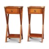 Sellette \"Pondichery\" en merisier massif - Moinat - End tables, Bouillotte tables, Bedside tables, Pedestal tables