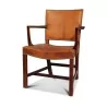 Set of four armchairs and eight mahogany chairs - Moinat - Ensembles