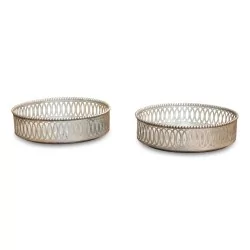 Dessous de bouteille argent 925. Angleterre