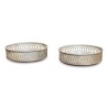 Dessous de bouteille argent 925. Angleterre - Moinat - Silverware