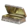 Boîte baroque en argent Nieller. Anglais - Moinat - Argenterie