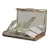 Boîte en argent Nieller richement émaillée - Moinat - Argenterie