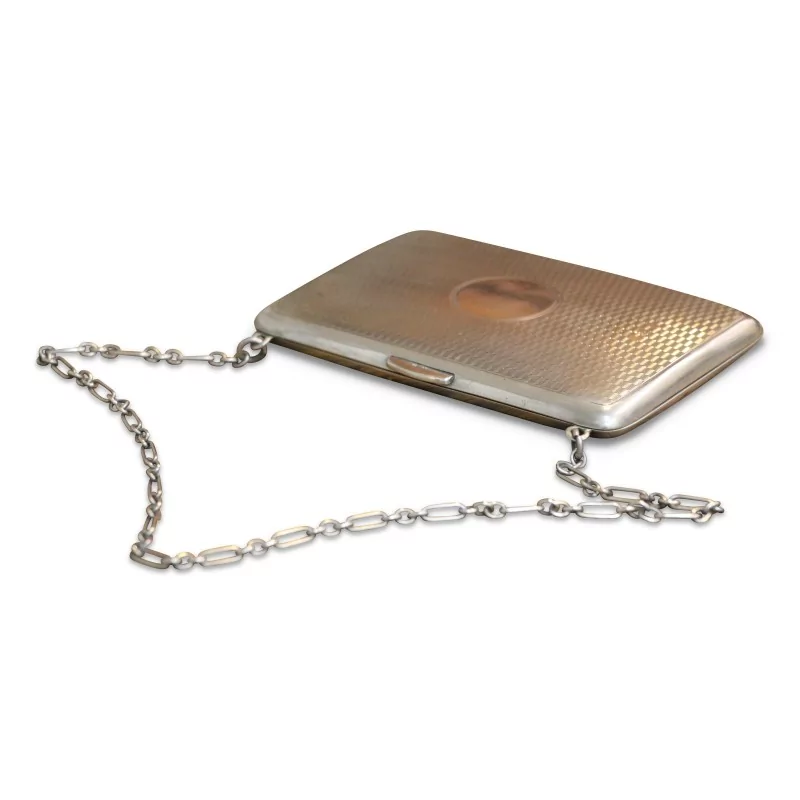 Porte monnaie en argent Nieller avec poinçon. Anglais - Moinat - Argenterie