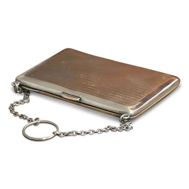 Porte monnaie Nieller, intérieur plaque d os avec crayon - Moinat - Silverware