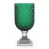 Glasvase \"Emerald Diamond\". - Moinat - Dekorationszubehör