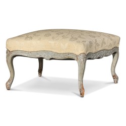 Chaise longue "Recamier" Louis XV Régence "Aux rubans" en hêtre
