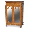 新哥特式胡桃木餐具柜/抽屉柜。约 1880 年 - Moinat - 衣柜, Bars, 餐具柜, Dressers, Chests, Enfilades