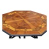 Richly inlaid walnut dining table. - Moinat - Dining tables