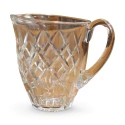 Pichet d eau en cristal taillé "Saint Louis"