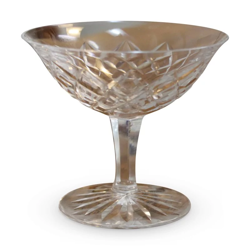 Coupe de champagne en cristal taillé "Saint Louis" - Moinat - Accessoires de décoration Coupe de champagne en cristal taillé "Saint Louis" - Moinat - Accessoires de décoration