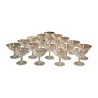 Coupe de champagne en cristal taillé "Saint Louis" - Moinat - Accessoires de décoration Coupe de champagne en cristal taillé "Saint Louis" - Moinat - Accessoires de décoration