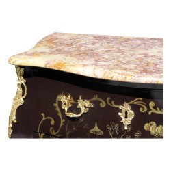Louis XV \"Chinese\" chest of drawers