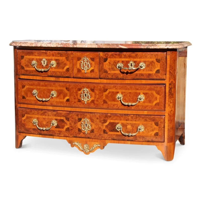 Louis XIV chest of drawers inlaid with later bronze. Period: - Moinat - Chests of drawers, Commodes, Chifonnier, Chest of 7 drawers Louis XIV chest of drawers inlaid with later bronze. Period: - Moinat - Chests of drawers, Commodes, Chifonnier, Chest of 7 drawers