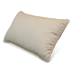 \"Beau Rivage\" decorative cushion, antique beige color.
