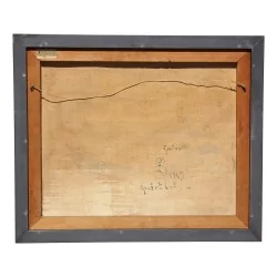 Картина «Набережная Женевы и разгрузка леса» Луи Амедея Боди