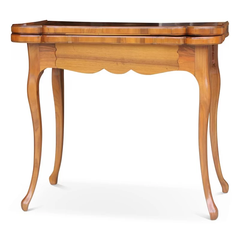路易十五游戏桌，伯尔尼风格，瑞士工艺。 - Moinat - Tables à jeux, Tables d échangeur