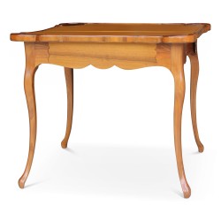 Table a jeux Louis XV de style Bernois, travail Suisse.