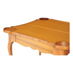 Table a jeux Louis XV de style Bernois, travail Suisse.